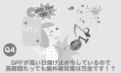 SPF���������Ă��~�߂����Ă���̂ŁA�����Ԃ����Ă����O���΍�͖��S�ł��I�H